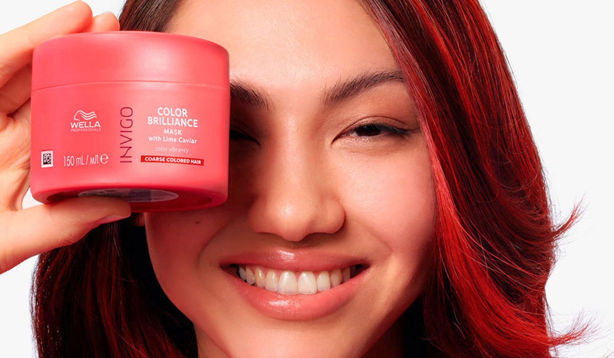 Coloured Hair Masks