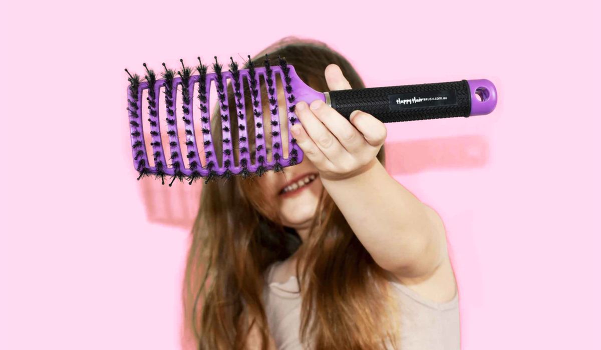 Happy Hair Brush