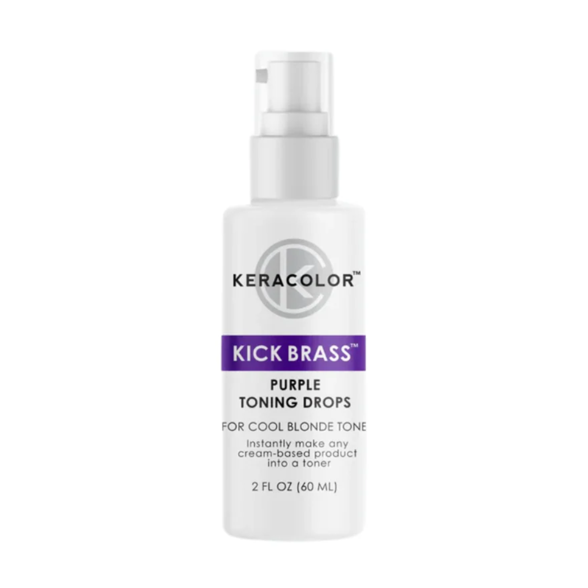 KeraColor Kick Brass Purple Toning Drops 60ml