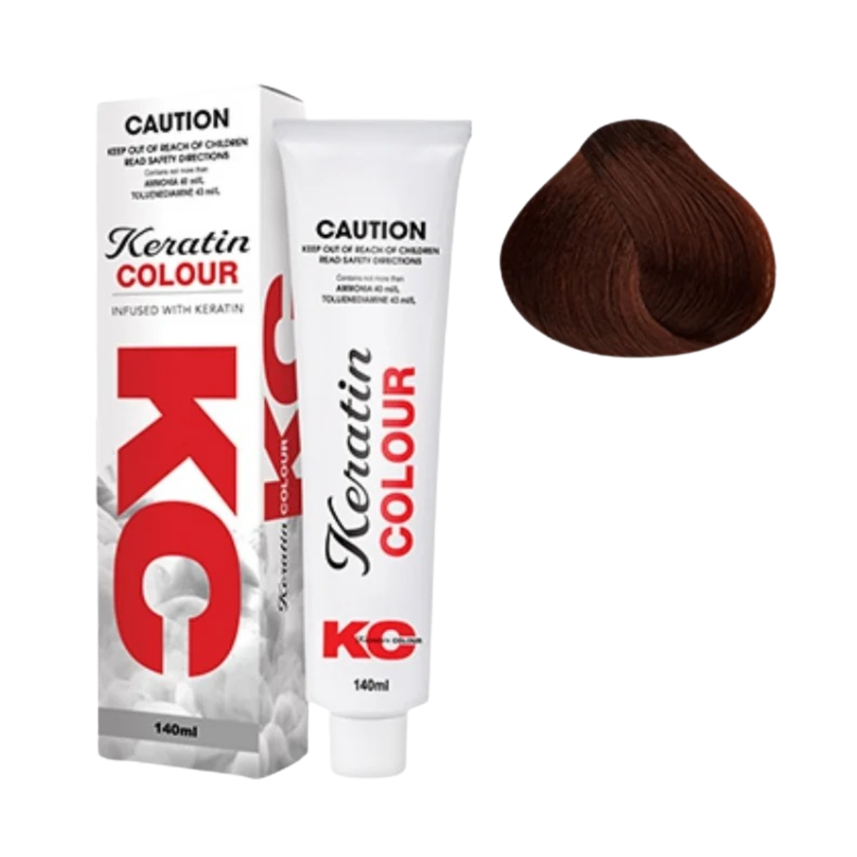 Keratin Colour 6.43 Dark Copper 140g