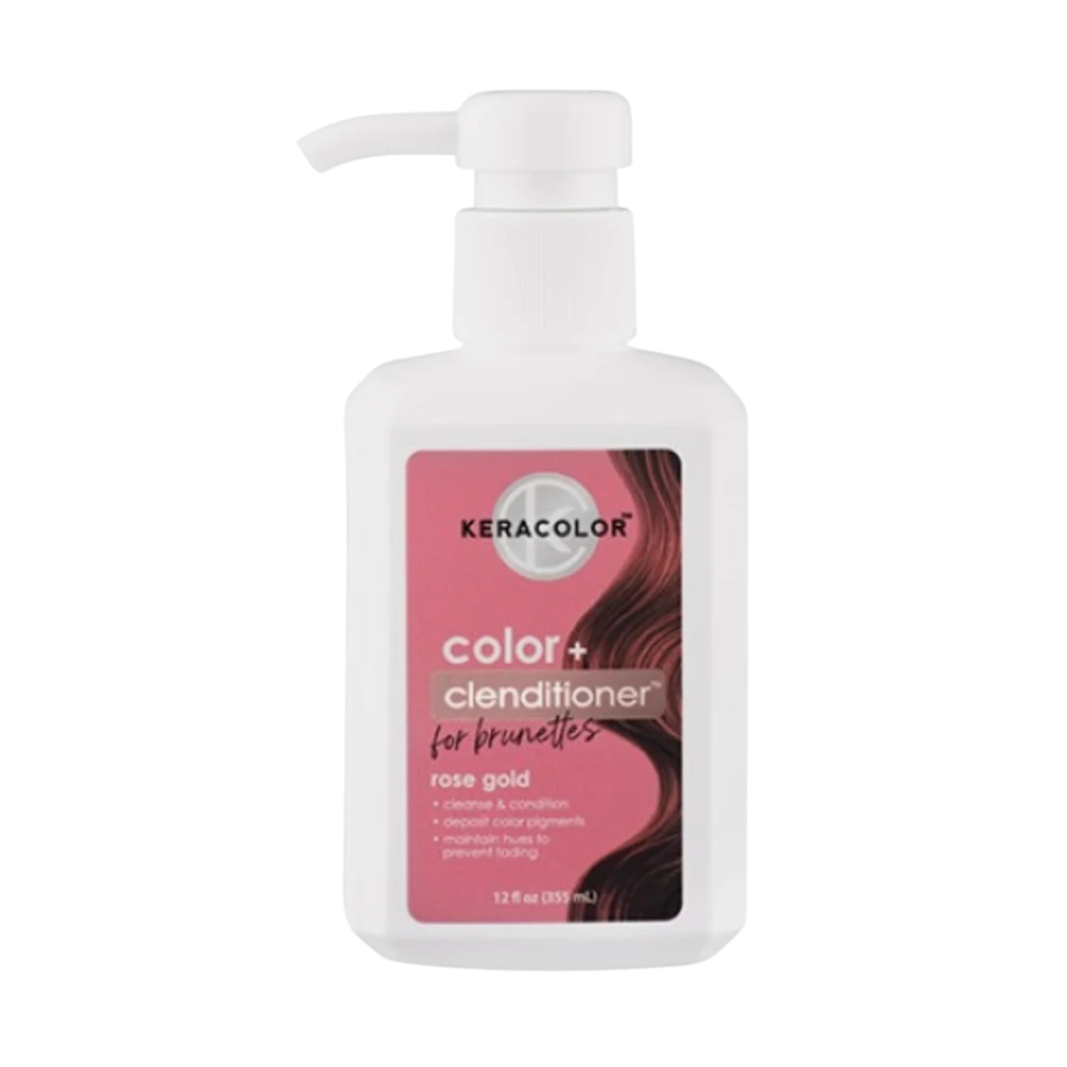 Keracolor Clenditioner Rose Gold for Brunettes 355ml