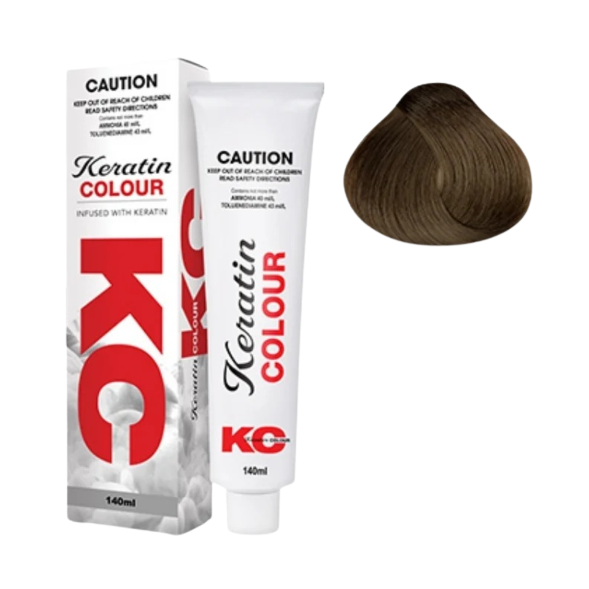 Keratin Colour 8/0N Light Blonde Extreme 140g