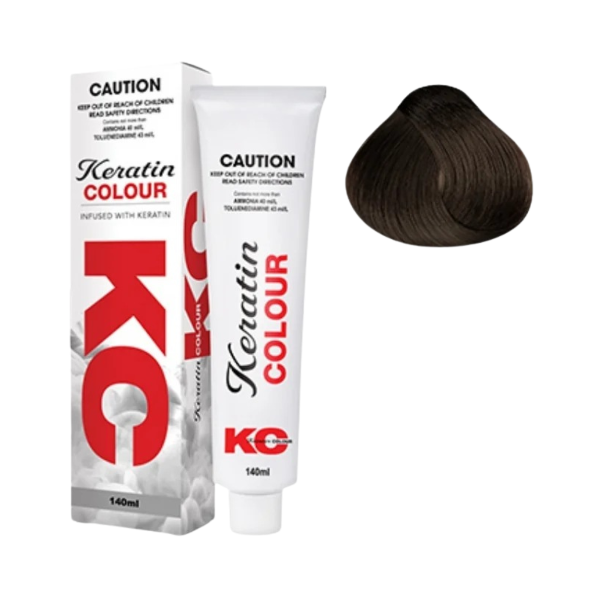 Keratin Colour 6/0N Dark Blonde Extreme 140g