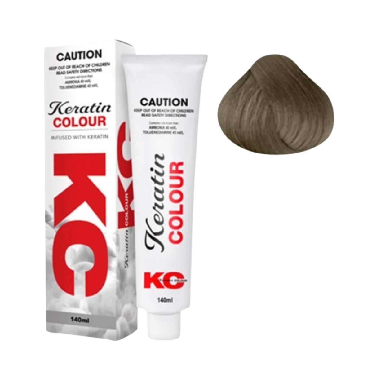 Keratin Colour 9 Very Light Blonde 140g
