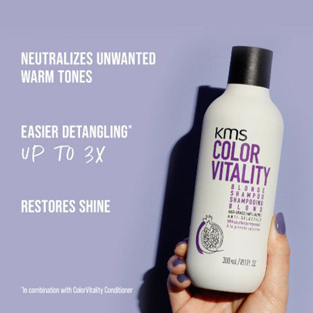 KMS ColorVitality Blonde Shampoo 300ml