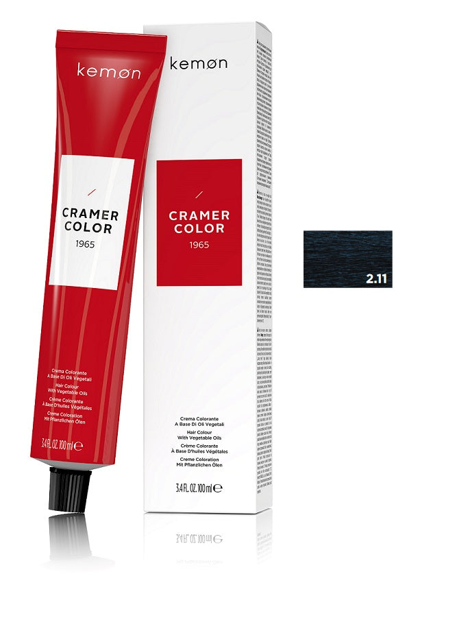 Kemon Cramer Color 2.11 Blue Black 100ml