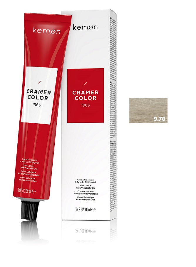 Kemon Cramer Color 9.78 Very Light Violet Pearl Blonde 100ml
