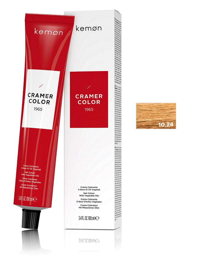 Kemon Cramer Color 10.24 Platinum Cinnamon 100ml