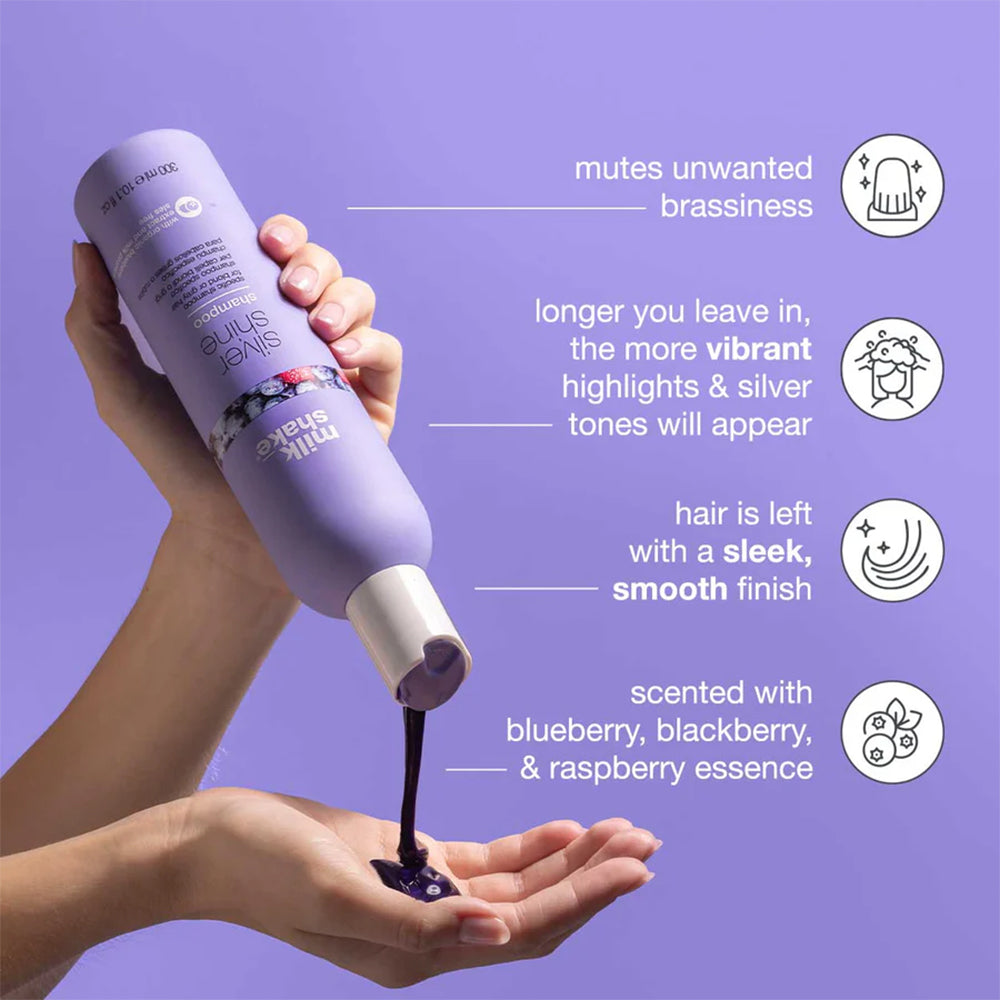 Milk Shake Silver Shine Shampoo 300ml