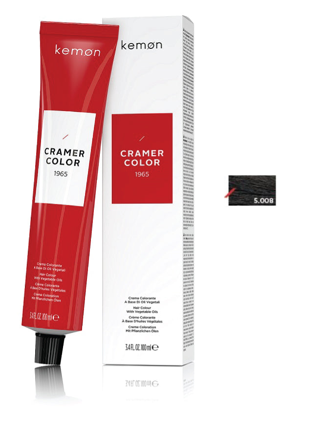 Kemon Cramer Color 5.008 Light Nordic Super Natural Brown 100ml