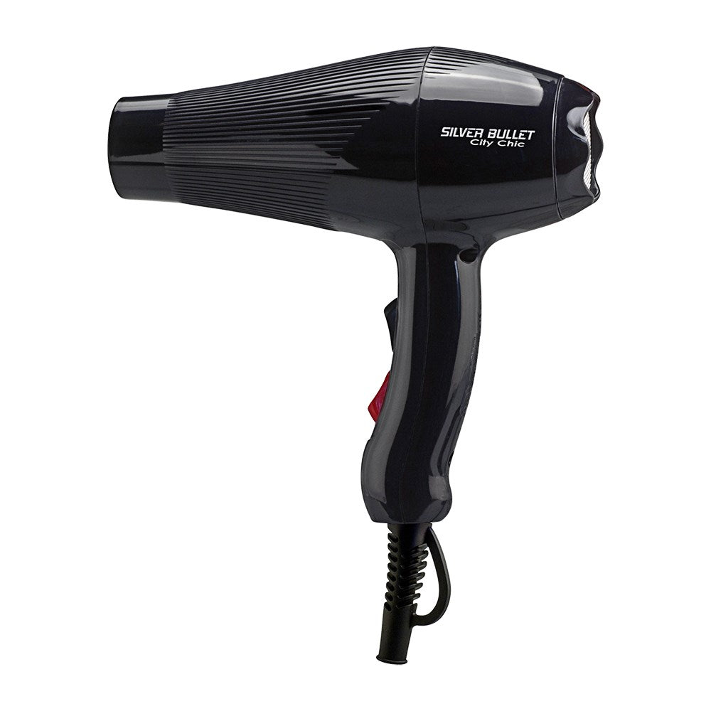 Silver Bullet City Chic Hairdryer Black