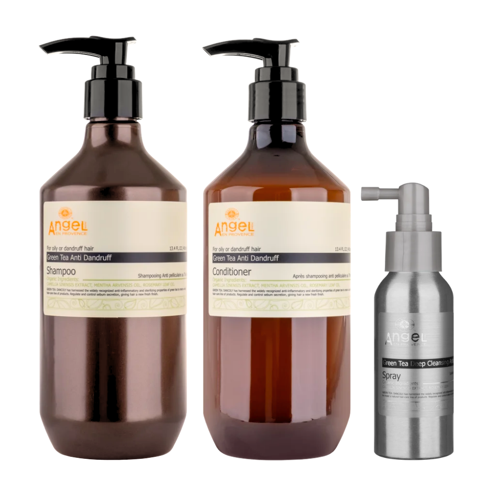 Angel Green Tea (Anti-Dandruff) Bundle