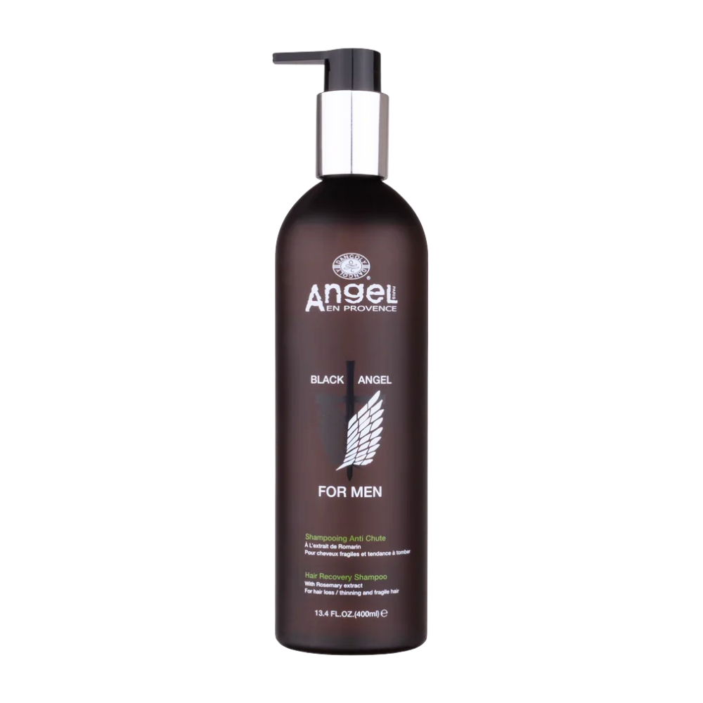 Angel Mens Black Angel Hair Recovery Shampoo 400ml