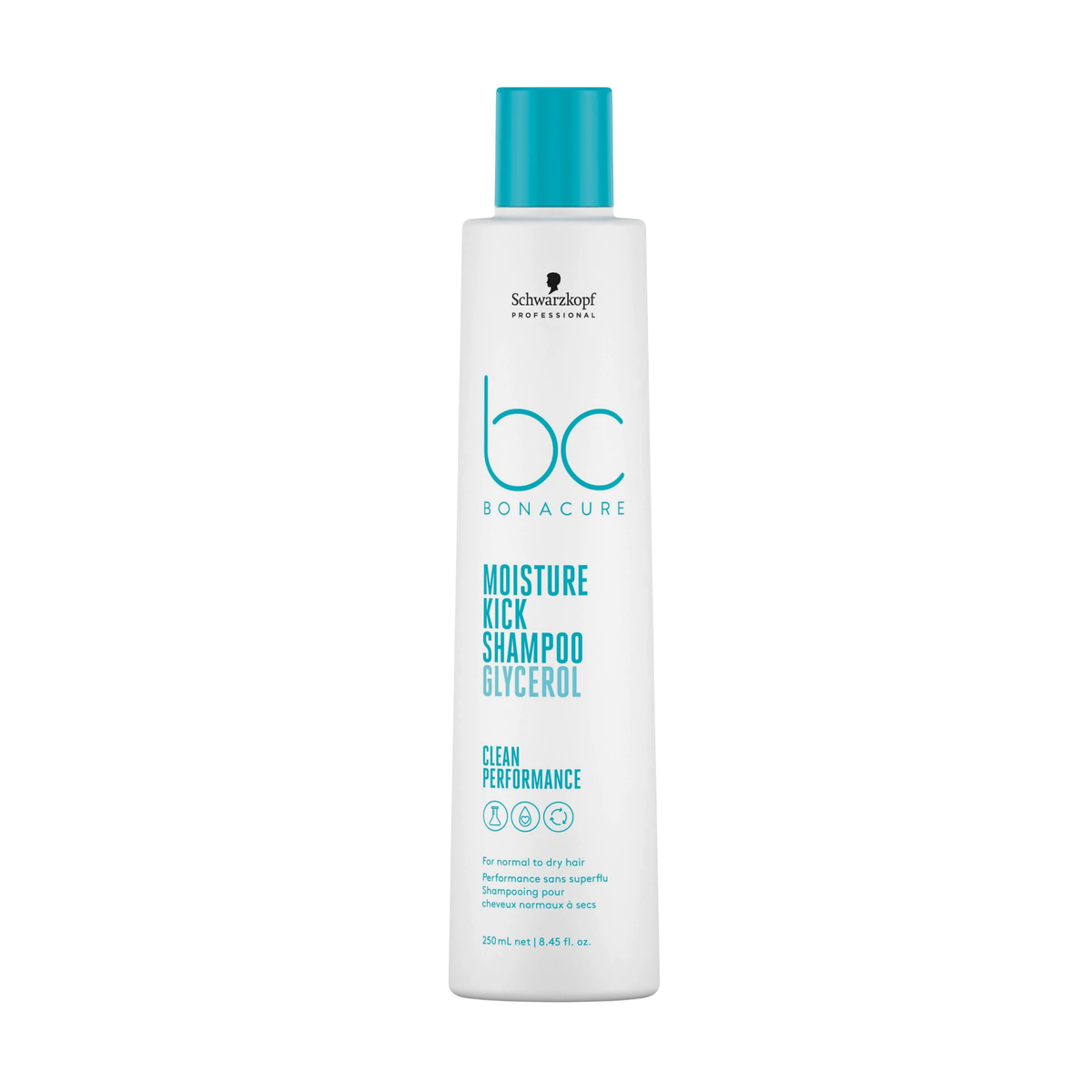 BC Clean Performance Moisture Kick Shampoo 250ml