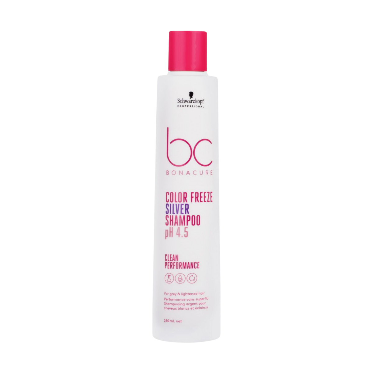 BC Clean Performance pH 4.5 Color Freeze Silver Shampoo 250ml