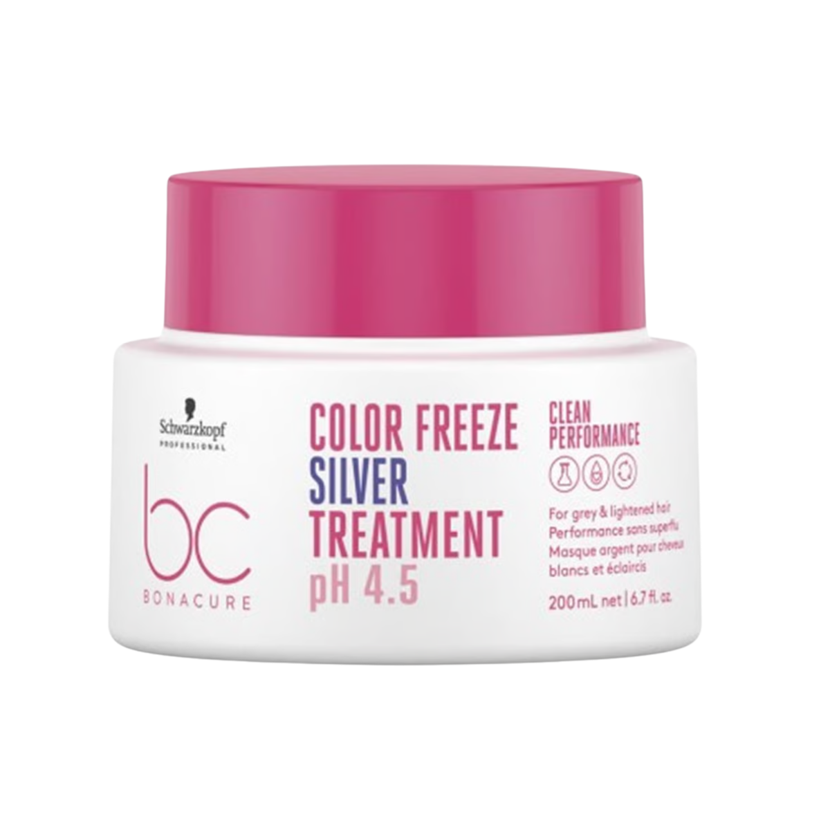 BC Clean Performance pH 4.5 Color Freeze Silver Treatment 200ml*