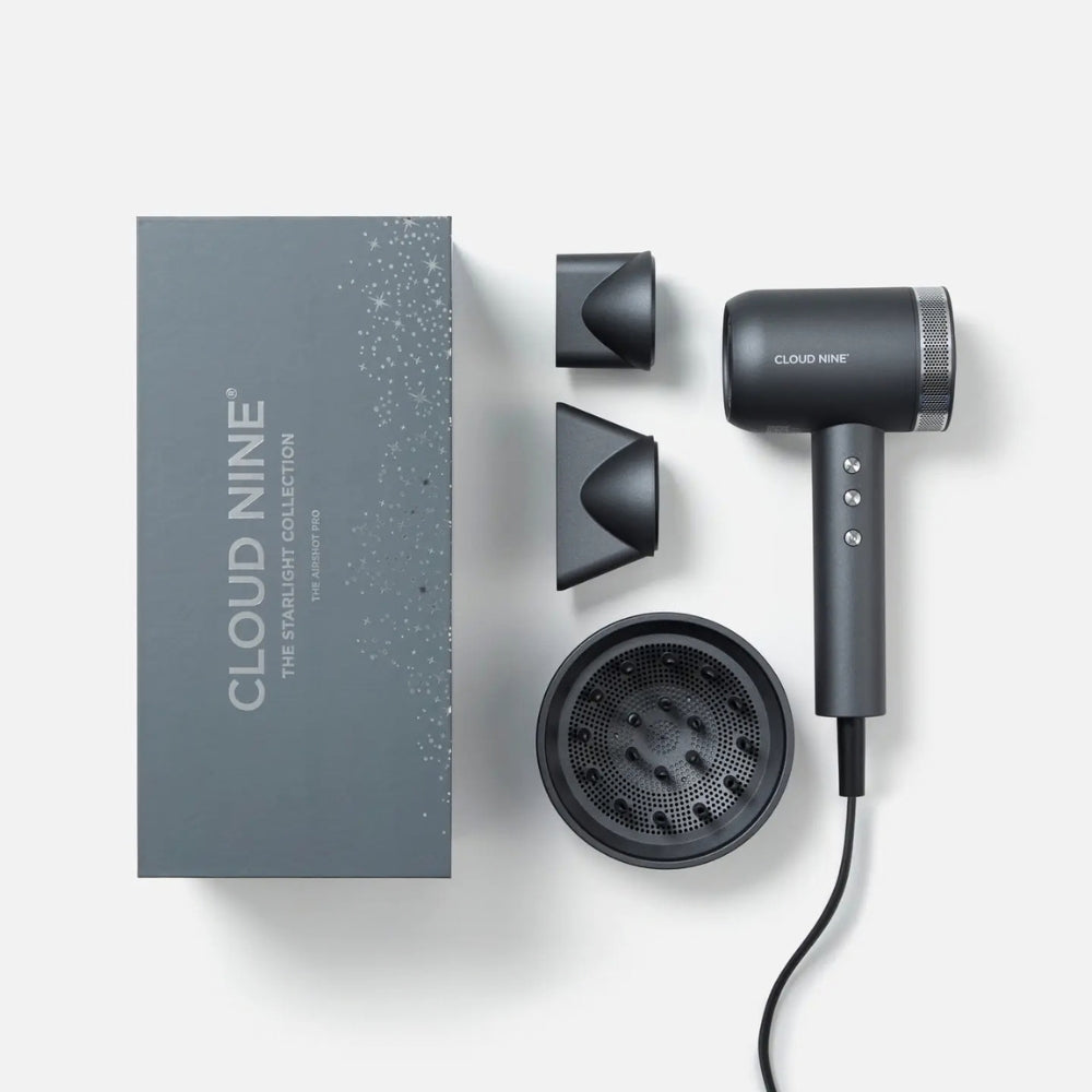 Cloud Nine The Airshot Pro Hair Dryer Starlight Grey