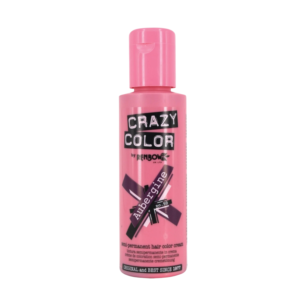 Crazy Color Aubergine 100ml