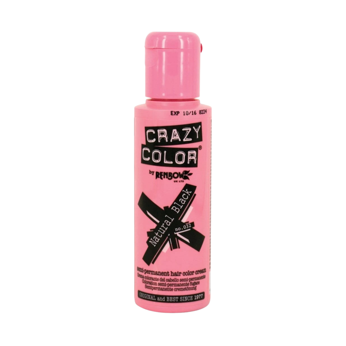 Crazy Color Natural Black 100ml