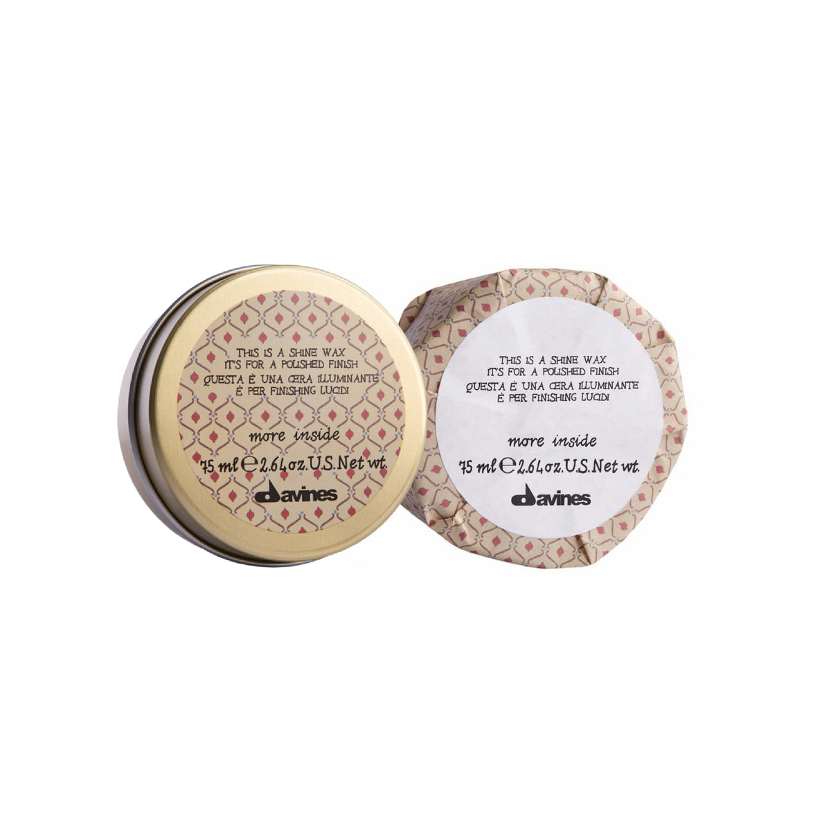 Davines More Inside Shine Wax 75ml