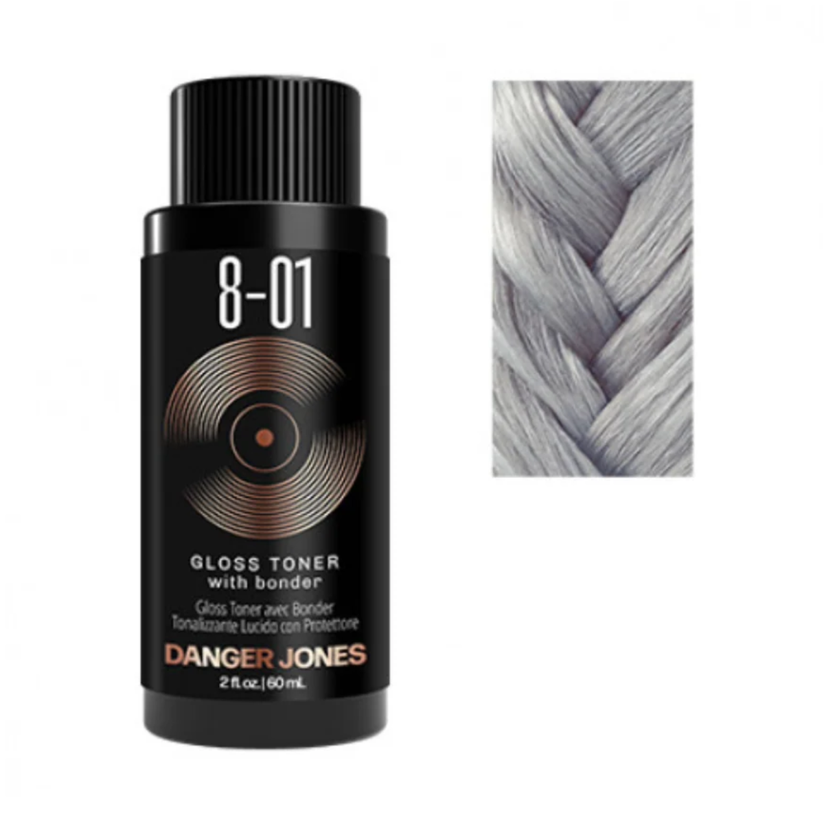 Danger Jones 8.01 Natural/Ash Blonde Gloss Toner 60ml