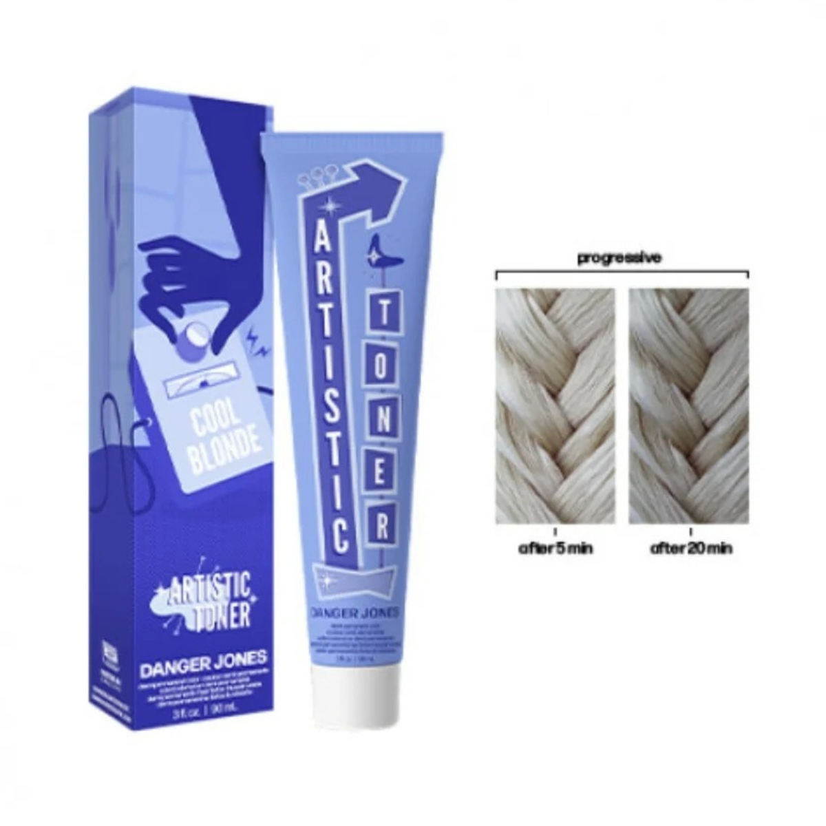 Danger Jones Cool Blonde Artistic Toner 90ml