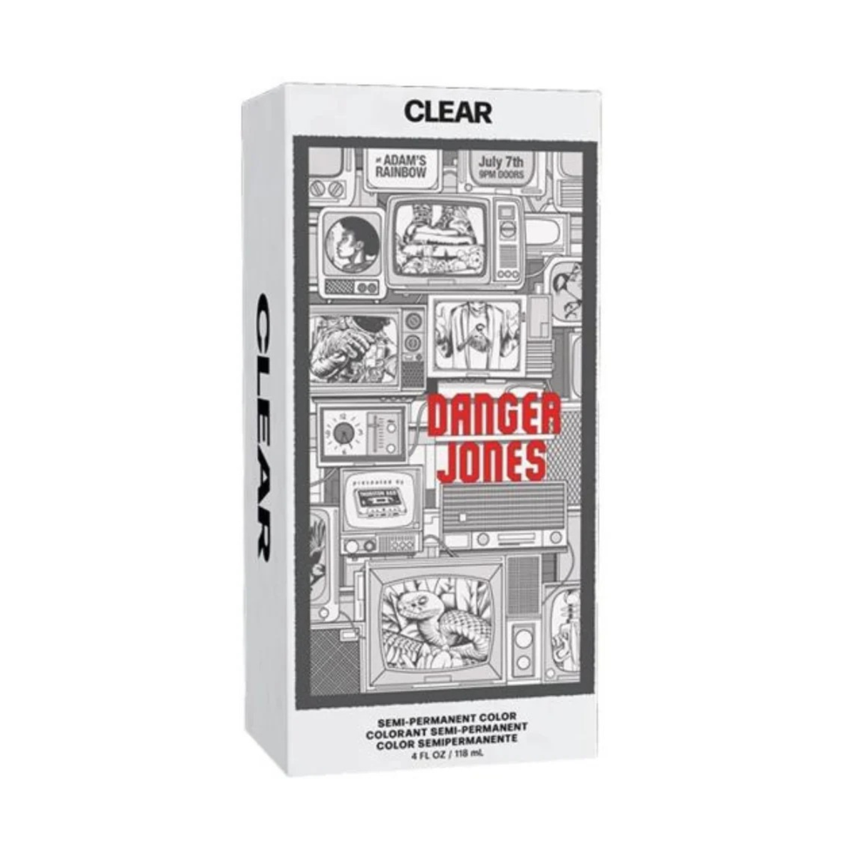 Danger Jones Semi-Permanent Colour Clear 118ml