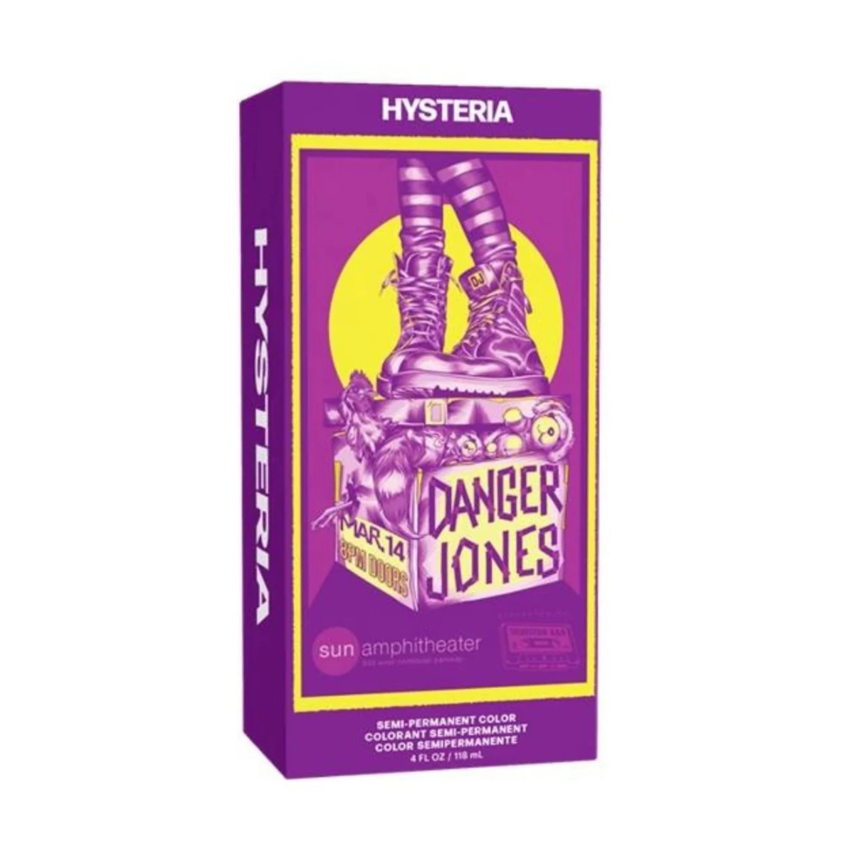 Danger Jones Semi-Permanent Colour Hysteria 118ml