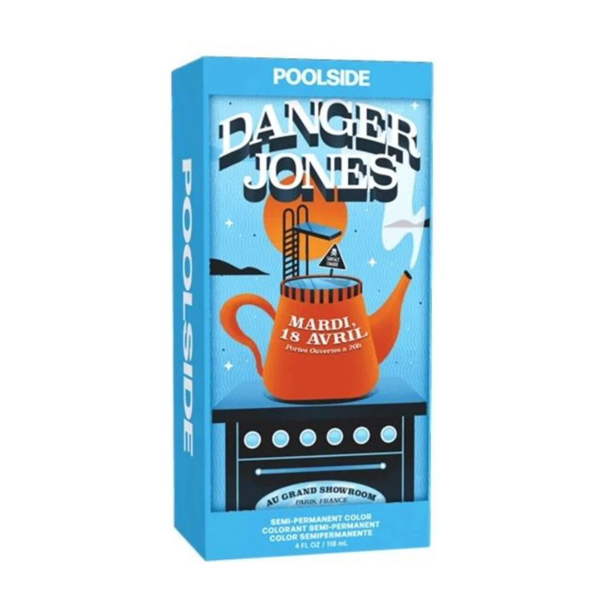 Danger Jones Semi-Permanent Colour Poolside 118ml