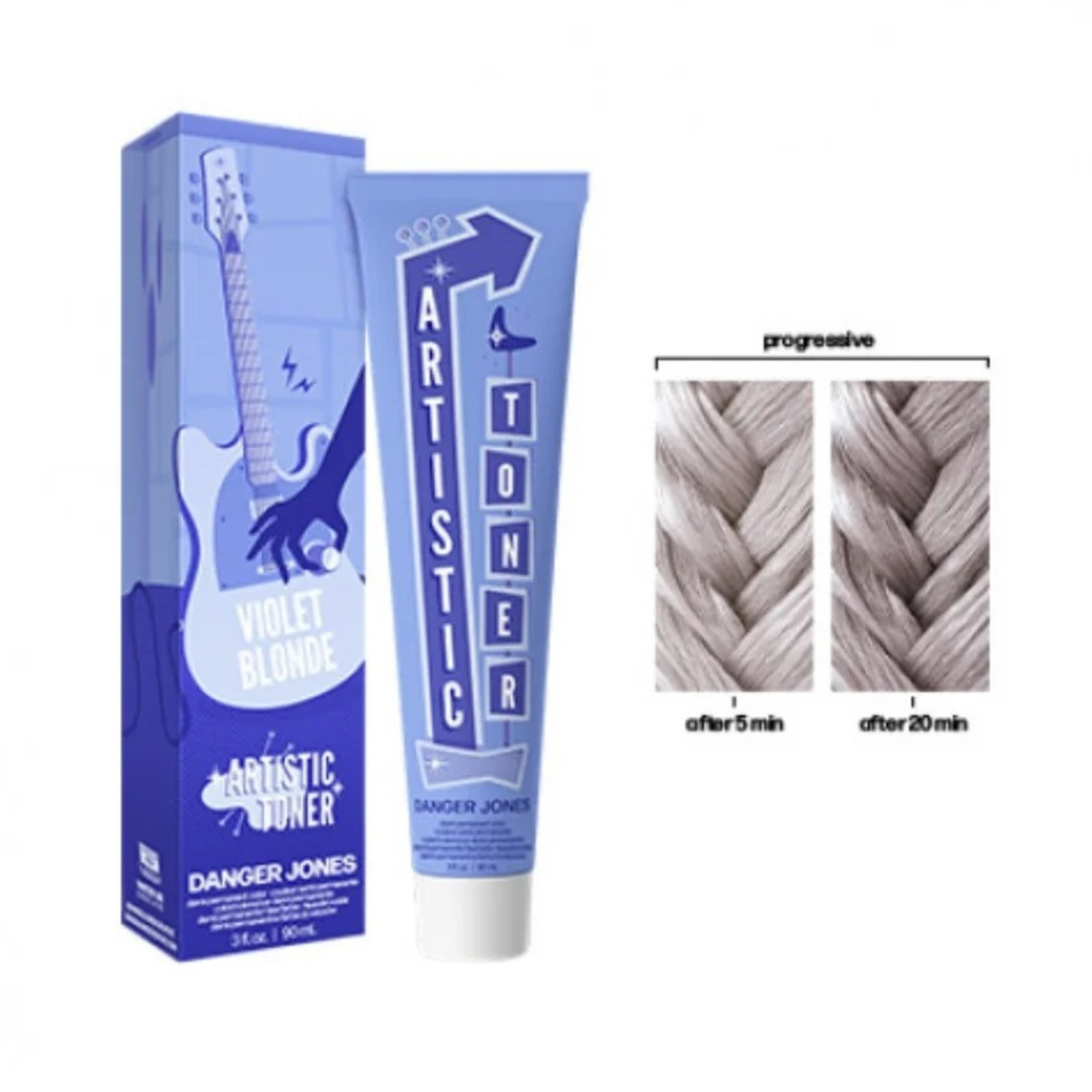 Danger Jones Violet Blonde Artistic Toner 90ml
