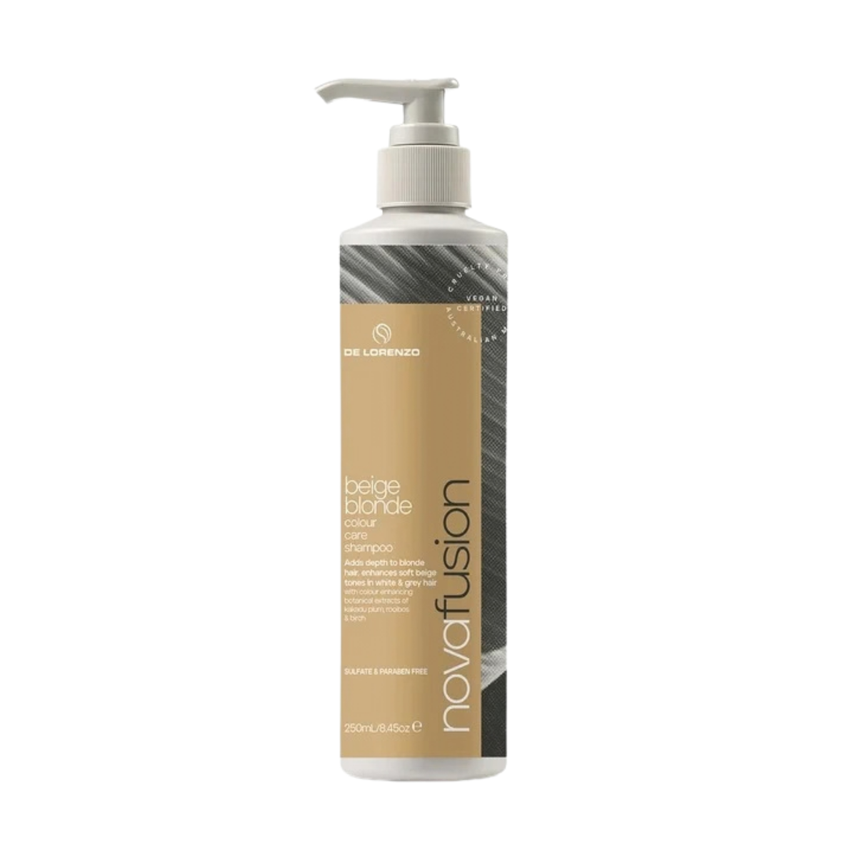 De Lorenzo Nova Fusion Beige Blonde Shampoo 250ml