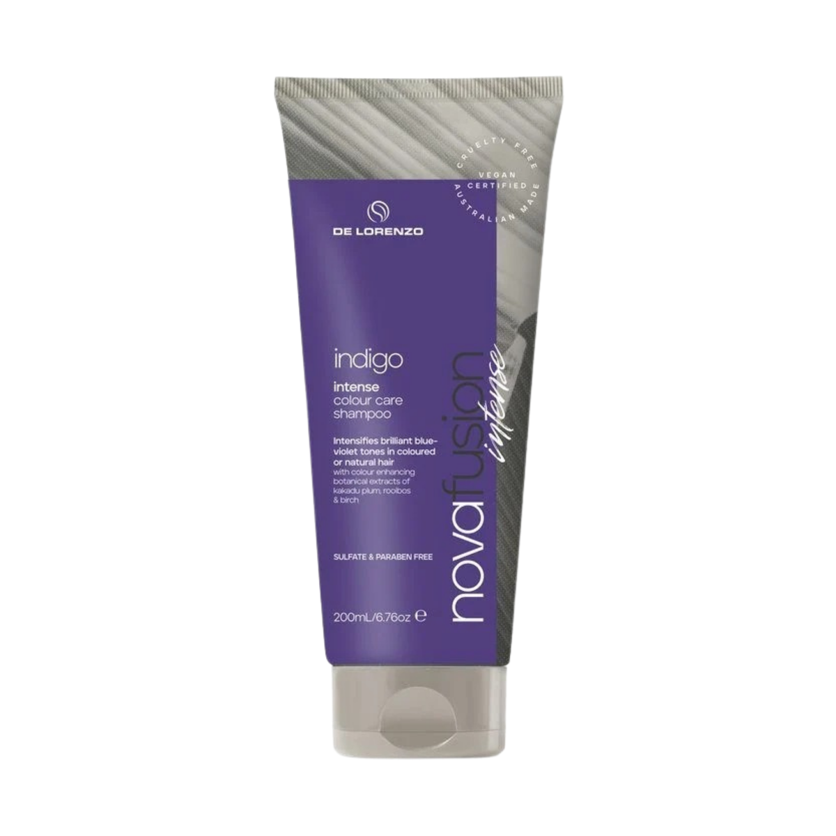 De Lorenzo Nova Fusion Intense Indigo Shampoo 200ml