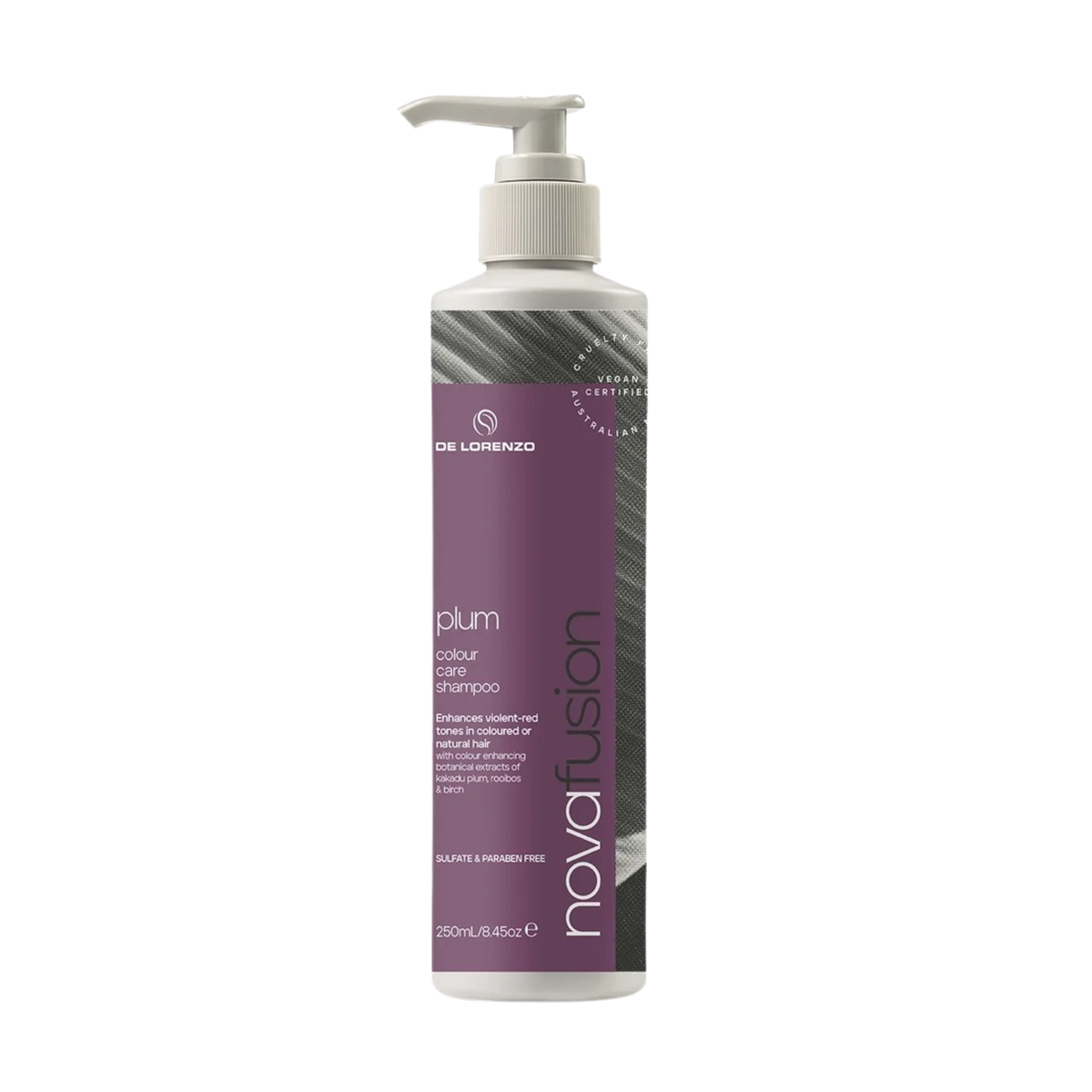 De Lorenzo Nova Fusion Plum Shampoo 250ml