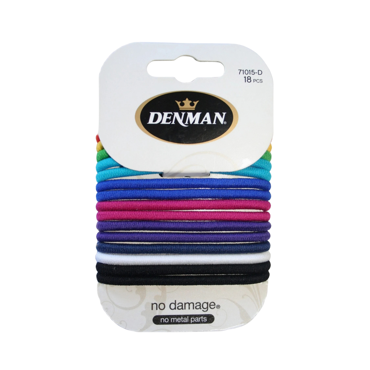 Denman No Damage Elastics 4mm Bright (18)