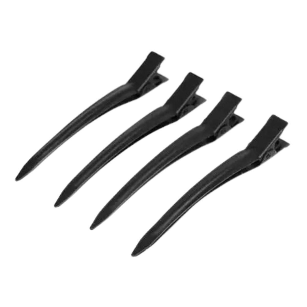 Denman Sectioning Clips Black (4)