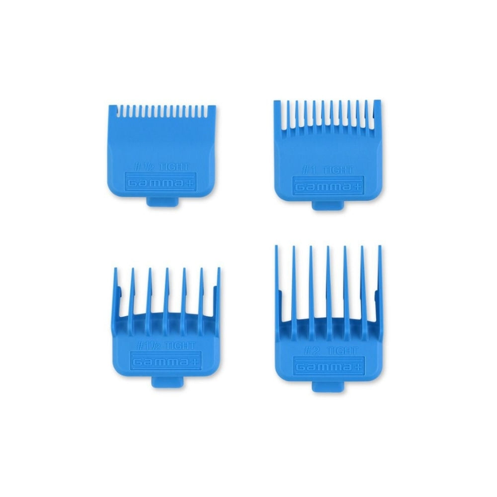 Gamma+ Barber Double Magnetic Guards (Set of 4)