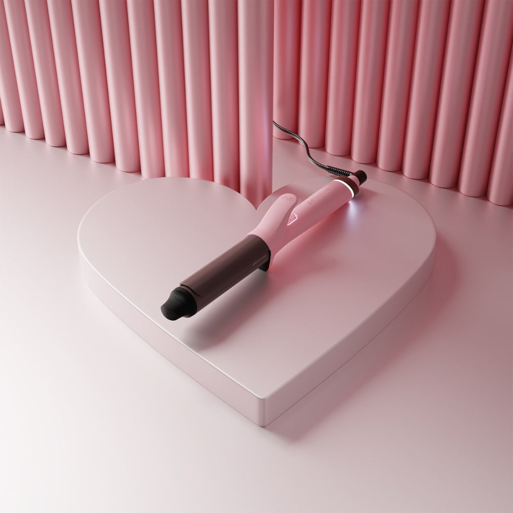 Ghd Chronos Curve Grand 32mm Tong in Dusted Pink