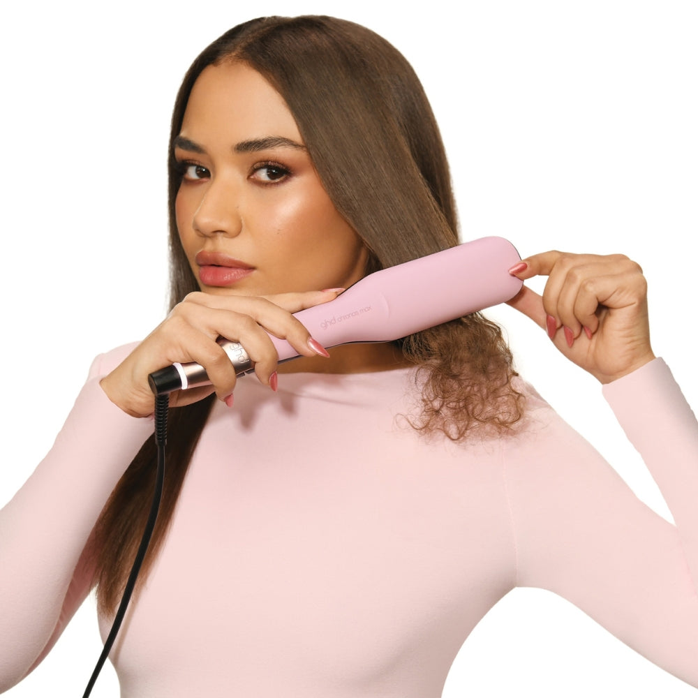 Ghd Chronos Max Hair Straightener in Dusted Pink