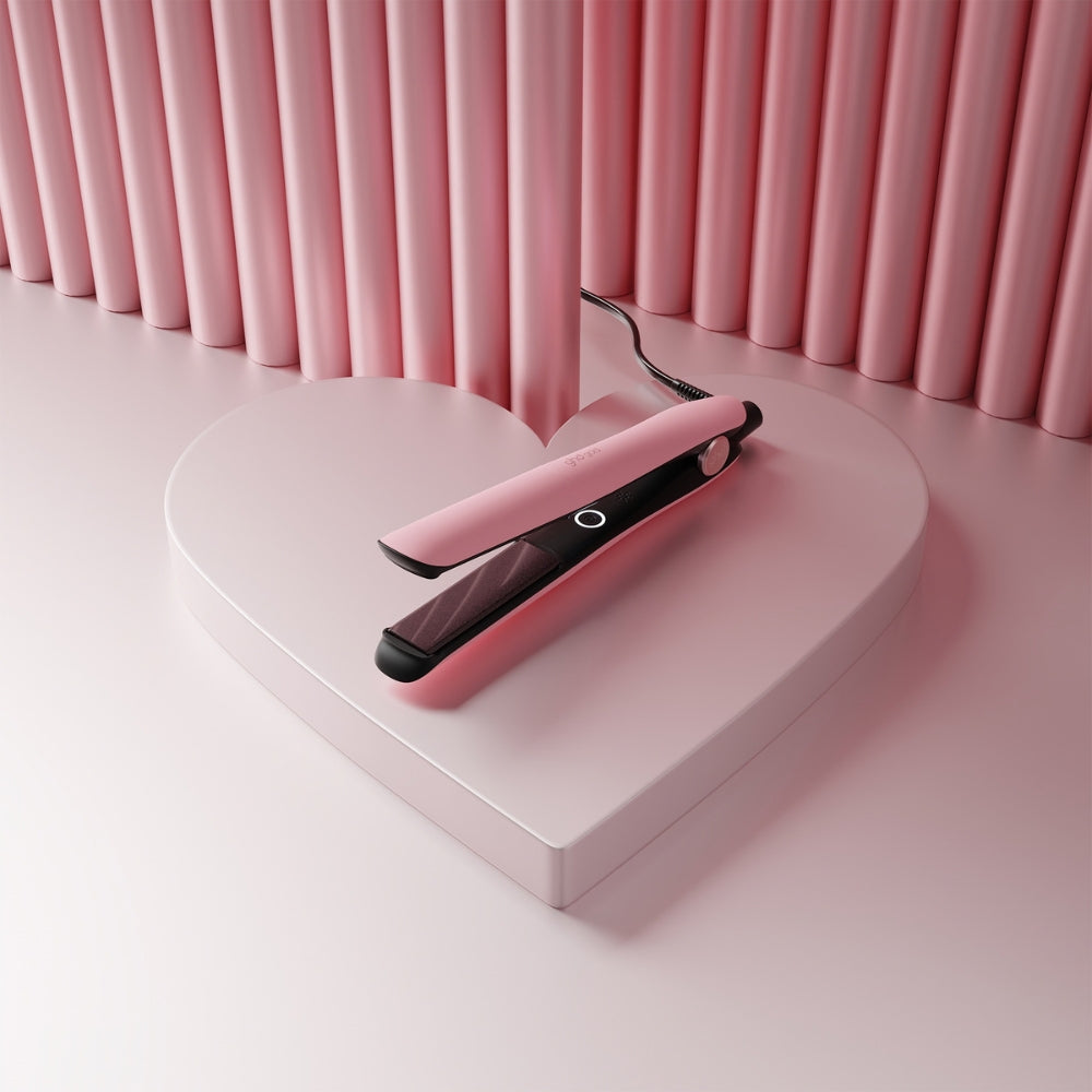 Ghd Gold Hair Straightener in Dusted Pink