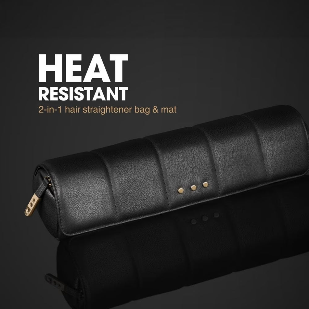 Ghd Heat-Resistant Hair Straightener Bag & Mat