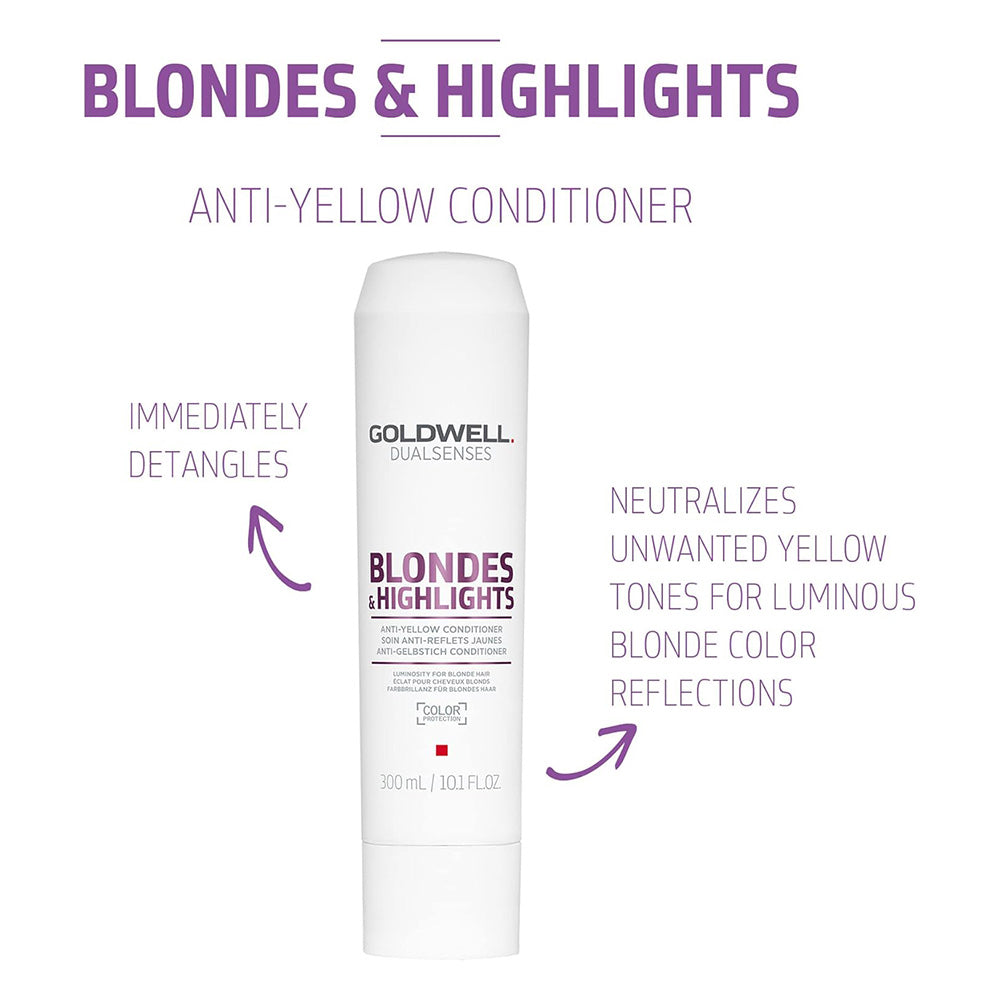 Goldwell Blonde & Highlights Anti-Yellow Conditioner 300ml