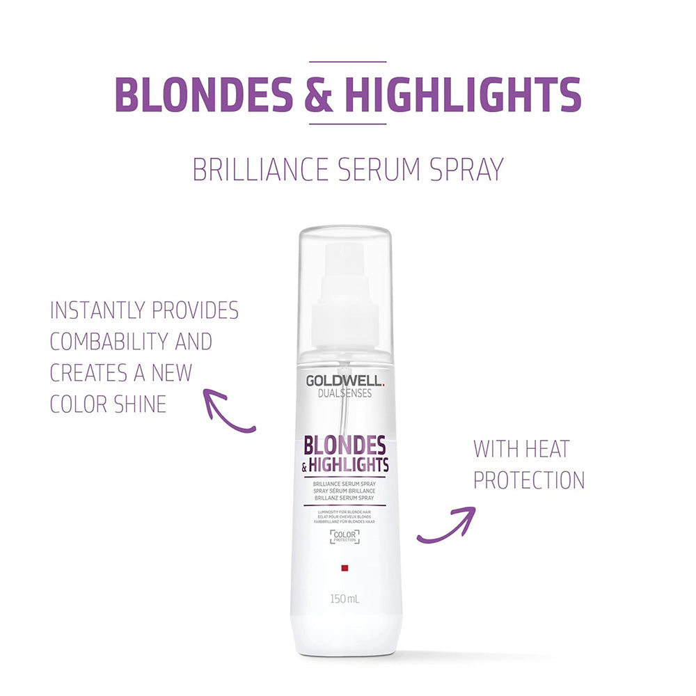 Goldwell Blonde & Highlights Brilliance Serum Spray 150ml