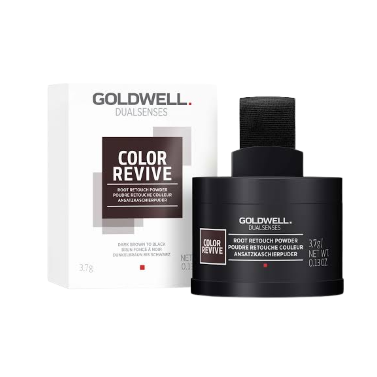 Goldwell Color Revive Root Retouch Powder Dark Brown to Black 3.7g*