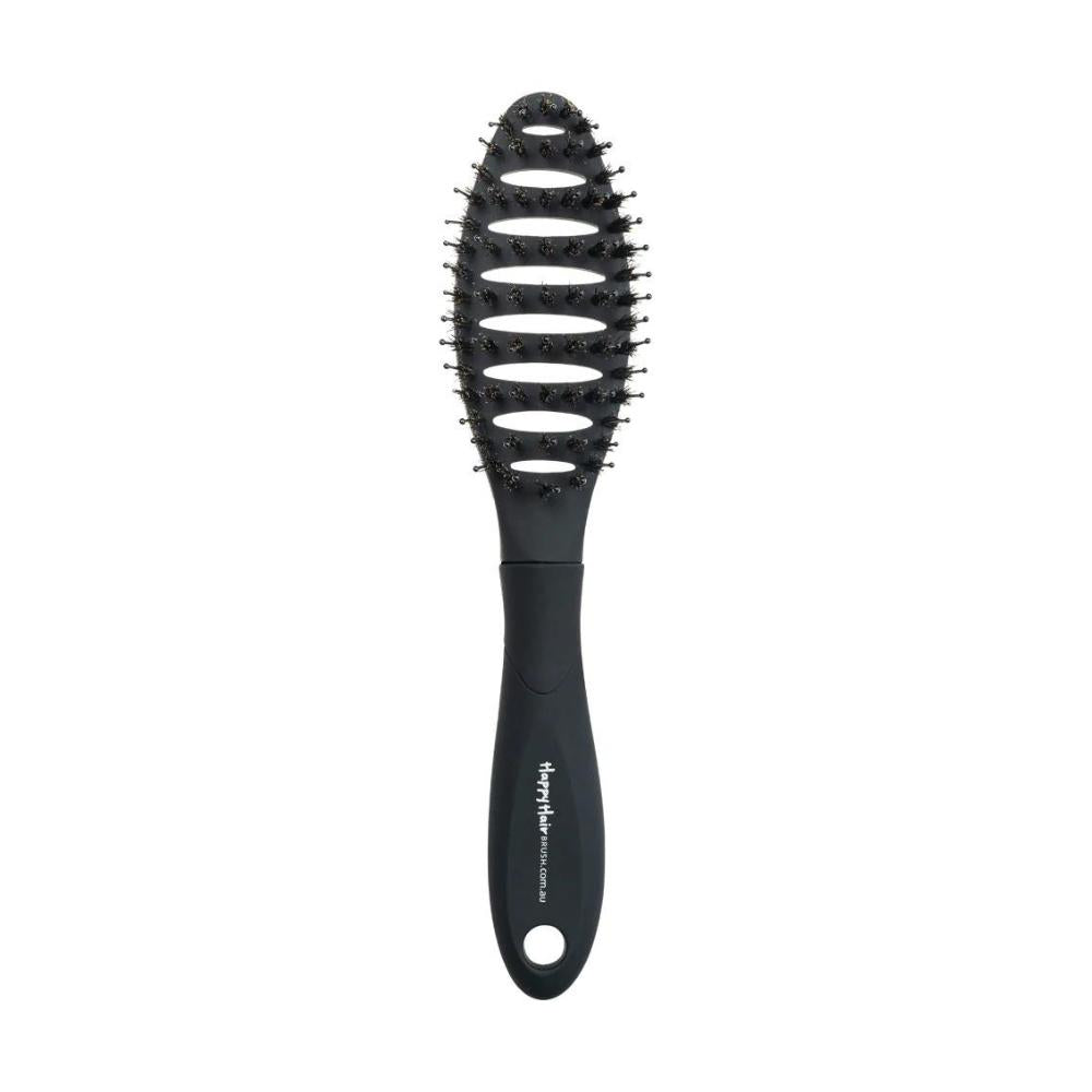 Happy Hair Brush Mini – Black