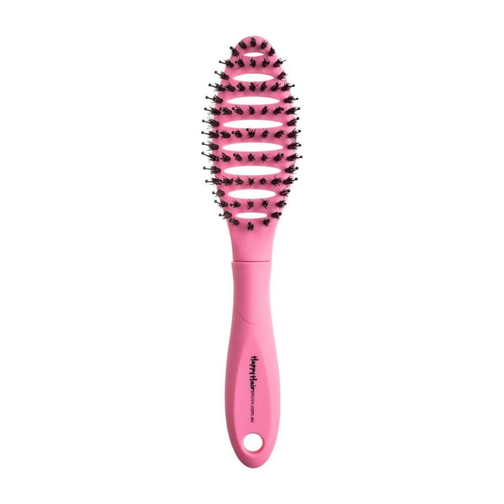 Happy Hair Brush Mini – Pink