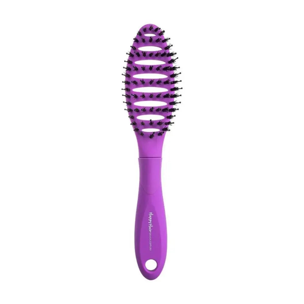 Happy Hair Brush Mini – Purple