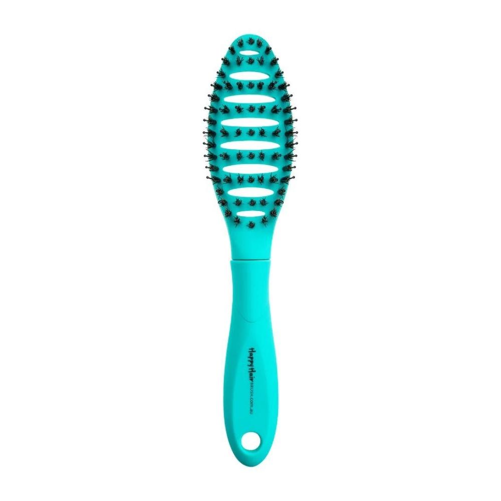 Happy Hair Brush Mini – Teal