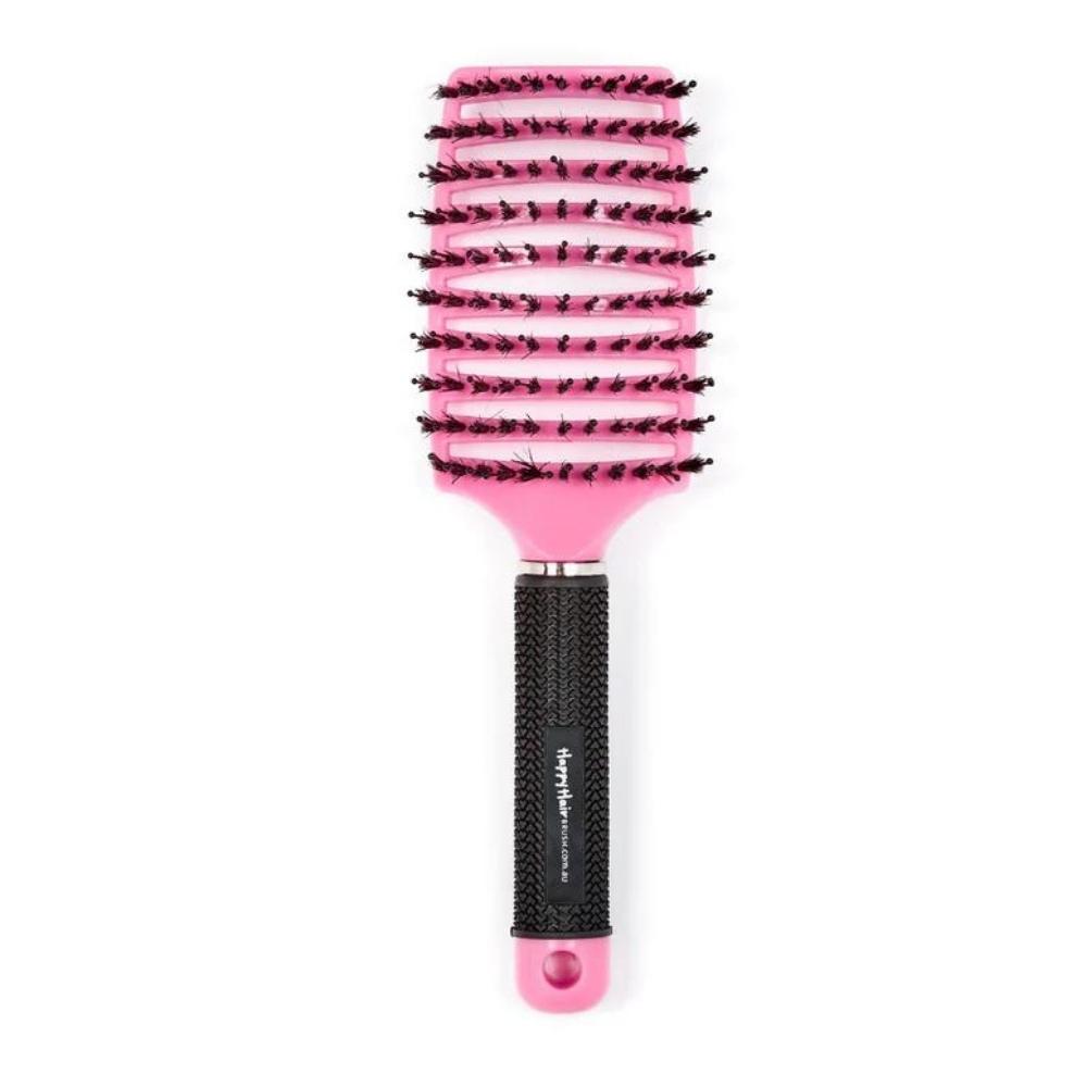 Happy Hair Brush Original Paddle – Pink