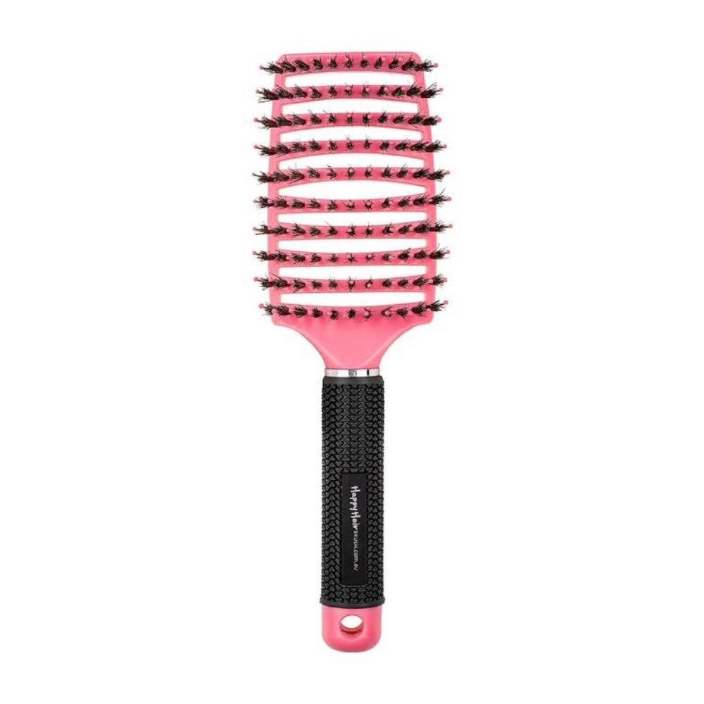 Happy Hair Brush Sensory Paddle – Pink