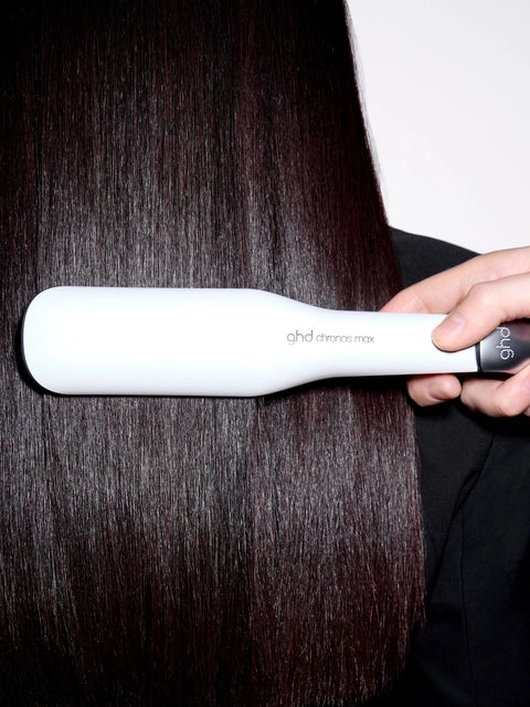 Ghd Chronos Max Wide Plate Hair Straightener White